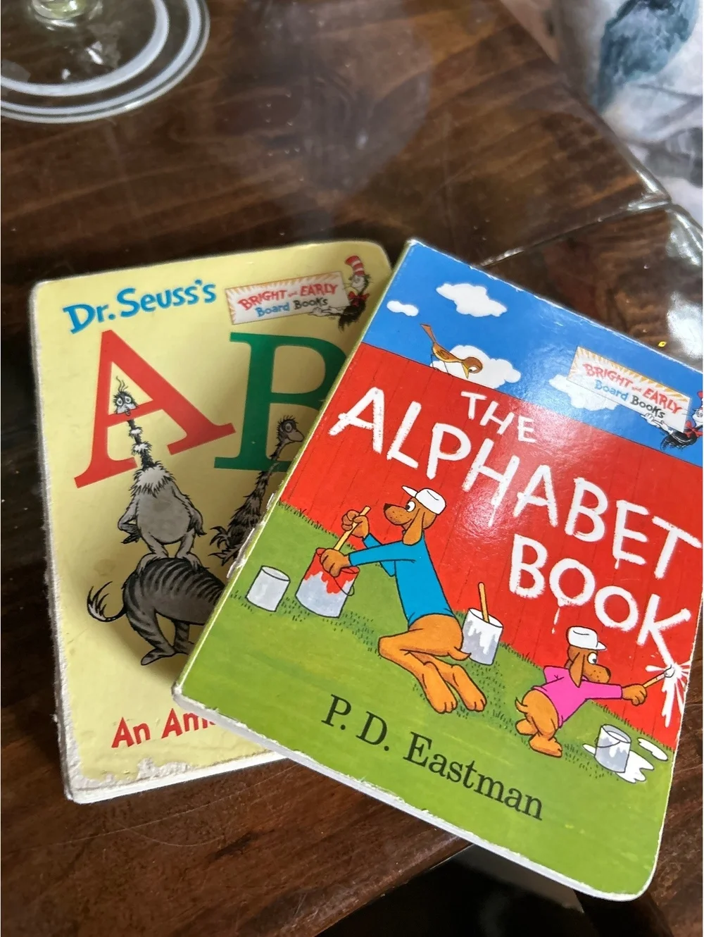 Dr. Seuss's ABC & The Alphabet Book Board Books Set